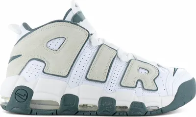 Produktbild von Nike Air More Uptempo 96 - Herren Sneakers Basketball Schuhe Leder Weiß FN6249-100 , EU 45 US 11