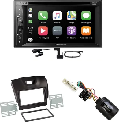 Produktbild von Pioneer AVH-Z3200DAB FLAC Digitalradio USB MP3 CD Einbauset für Isuzu D-Max 2