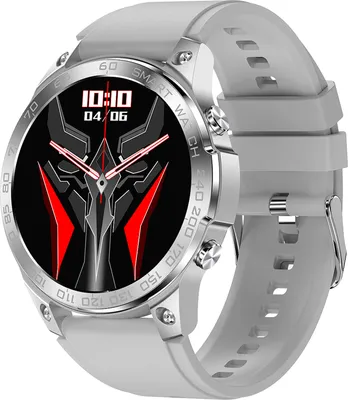 A close-up studio shot of a smartwatch.