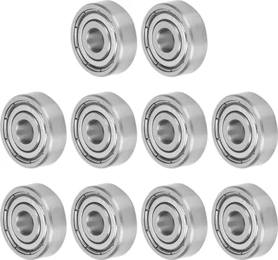 Image de 10Pcs Roulement à billes Mute Acier inoxydable Longboard Roller Skating Wheel Accessories S625Z