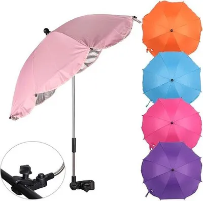 Produktbild von Famanu Sonnenschirm für Kinderwagen - Universell einsetzbar, UV50 Schutz