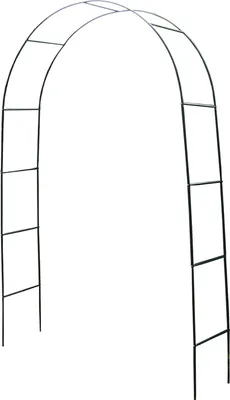 Produktbild von Rosenbogen Rankgitter Metall Pergola Rankhilfe Torbogen 240x140x36cm