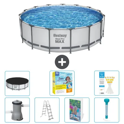 Immagine prodotto di Bestway Steel Pro MAX Rotonda - 488x122 cm - 8 pezzi S532