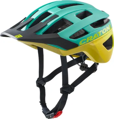 Produktbild von Cratoni AllRace Green/Yellow Matt M/L Fahrradhelm