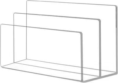 Produktbild von Famanu Acryl Halter - Transparente Bürounterlage - 215x112x138mm