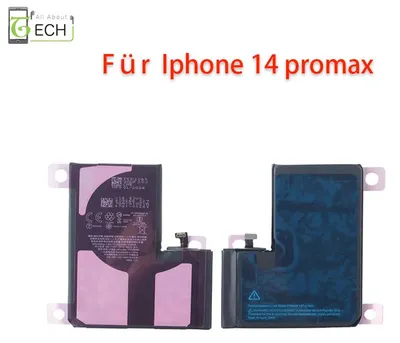 Produktbild von Ersatz Akku für iPhone 14 PRO MAX inkl. Kleber 4323mAh Accu Batterie Battery