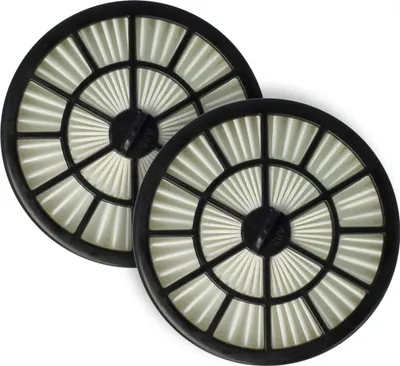 Produktbild von vhbw 2x Staubsaugerfilter kompatibel mit Ariete Eco Power 2775, 2797 Staubsauger - HEPA-Filter Schwarz Weiß