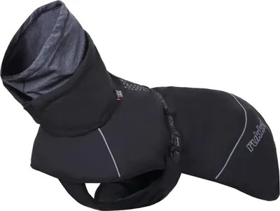 Produktbild von Rukka Pets Jacke Warmup 2.0 black, Größe: 80 / Rückenlänge: 82 cm