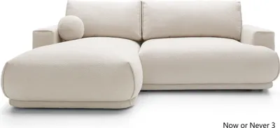 Produktbild von Ecksofa Eckcouch L-Form, Sofa Couch, mit Schlaffunktion, Bettkasten, Kissen, Polstermöbel, Divo I, LINKS, Now or Never 3