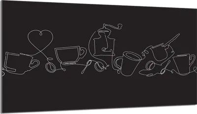 Obrázek produktu pro Kryt varné desky 90x52 Skleněný kryt varné desky splashback skleněná deska dekorativní krájecí deska, kuchyňská černá