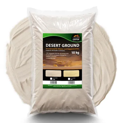 Produktbild von Terra Exotica Desert Ground 10 kg beige – Natürlicher Terrariensand für Wüstenterrarien
