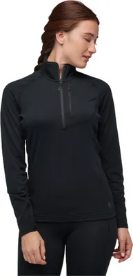 Produktbild von Coefficient LT Quarter Zip - Women's Damen - Black Diamond, Farbe:0002-Black, Größe:S