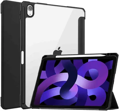 Obrázek produktu pro imoshion Trifold Hardcase skládací pouzdro iPad Air 11 palců (2025) M3 / (2024) M2 / Air 5 (2022) / Air 4 (2020) – černé