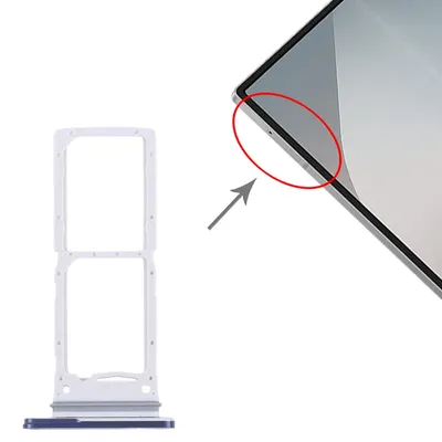 Image de Pièce de rechange pour support de double carte SIM bleu du Samsung Galaxy Z Fold6 SM-F956B