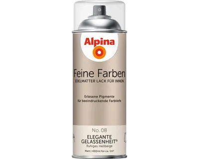 Produktbild von Alpina Feine Farben Sprühlack Elegante Gelassenhheit ruhiges hellbeige 400 ml