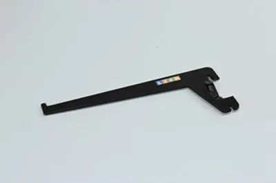 Imagen del producto de Soporte con 2 ganchos, capacidad de carga de 55 kg, 150 mm, color , para uso en talleres
