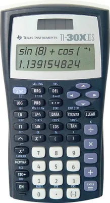 Produktbild von TEXAS INSTRUMENTS Schulrechner TI-30X IIS schwarz