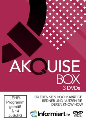 Produktbild von Die große Akquise Box/3 DVD