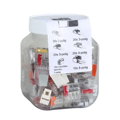 Produktbild von ViD® Steckklemmen I Verbindungsklemmenmix C2073 Box 0,5-2,5 mm² 100 Stück