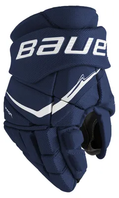 Produktbild von BAUER Vapor Flypro Handschuhe Junior, Größe:10 Zoll, Farbe:Navy
