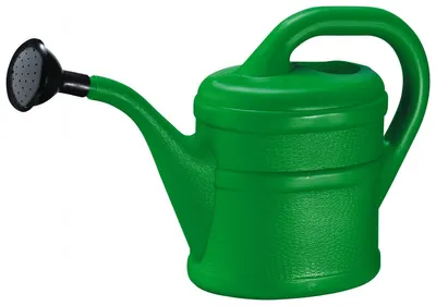 Zdjęcie produktu dla Konewka zielona Geli, wysokiej jakości tworzywo sztuczne, pojemność 2 litry