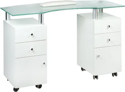 Obrázek produktu pro Manikúrní stolek BD-3453 BÍLÝ