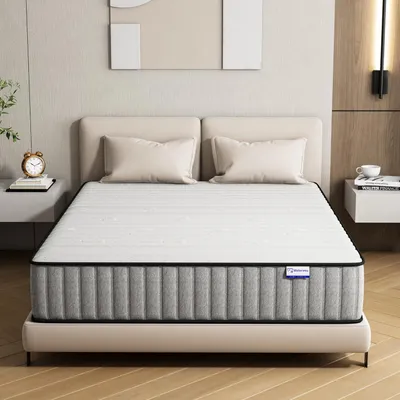 Image de Matelas 180 x 200 cm - Hauteur 25 cm - 7 zones ergonomiques - Fermeté H3