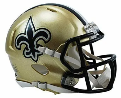 Image de Riddell Mini Football Helmet - NFL Speed New Orleans Saints