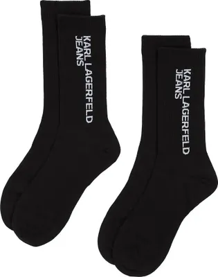 Produktbild von KARL LAGERFELD JEANS ESSENTIAL LOGO SOCKS SET Schwarz