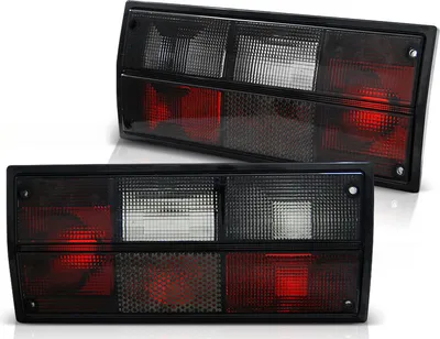 Produktbild von Für VW T2 T3 79-92 Rückleuchten Set in rauch schwarz getönt