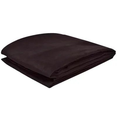 Zdjęcie produktu dla vidaXL Narzuta na sofę z mikrozamszu brązowa 140 x 210 cm
