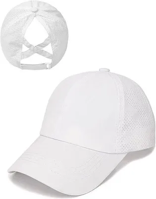 Produktbild von Baseballcap Damen mit Haarschlitz - Verstellbar, Schnelltrocknend
