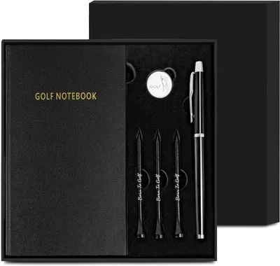 Produktbild von Golf-Scorekartenhalter, Golf-Scorekartenetui, Golf-Entfernungsbuch-Set