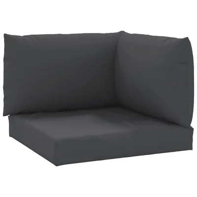 Immagine prodotto di vidaXL Cuscino Pallet 3 pezzi tessuto Oxford nero