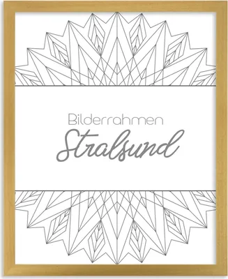 Produktbild von Bilderrahmen Stralsund 70x100 cm in Natur mit 2 mm Kunstglas entspiegelt