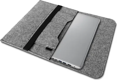 Zdjęcie produktu dla Etui na laptopa Lenovo ThinkPad T490s – filcowe etui na notebooka 14 cali Kolory: szary