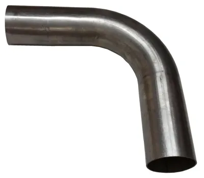 Imagen del producto de Solidchoice - Codo de escape de acero inoxidable de 90 grados, diámetro 70 mm