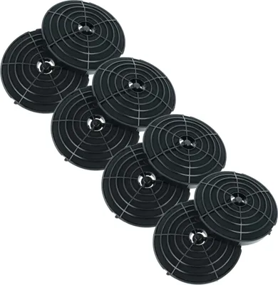 Produktbild von vhbw 8x Aktivkohlefilter Ersatz für IKEA 704.019.52, Nyttig FIL 440 für Dunstabzugshaube - 17,8 cm