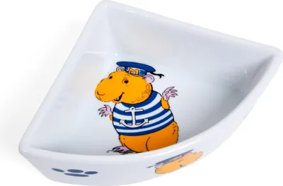 Zdjęcie produktu dla Karlie ceramiczna miska narożna dla świnek morskich - 250 ml