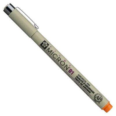 Obrázek produktu pro Technické pero SAKURA Pigma Micron BLACK - Orange