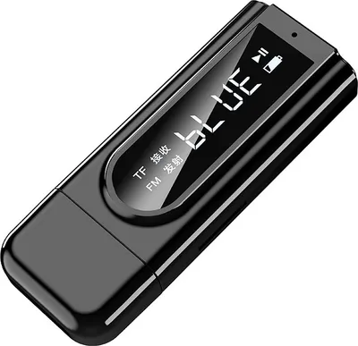 Produktbild von Usb Bluetooth-kompatible Empfänger Sender Adapter für Auto Aux Audio Receiver schwarz