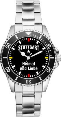 Produktbild von KIESENBERG Herrenuhr Armbanduhr Stuttgart Geschenk Artikel Idee Fan Analog Quartz 2280