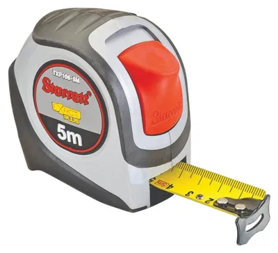 Productafbeelding van Starrett KTXP106-5M-N, meetlint van 5 meter met metrische schaal