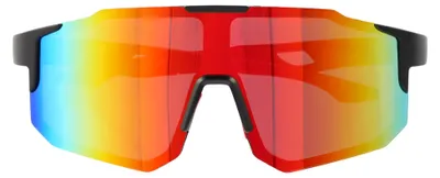 Produktbild von Sonnenbrille "extra Schnell" - Schwarz-Rot / Rot verspiegelt, KI-generiertes Bild