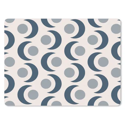 Produktbild von MuchoWow® Mauspad Mousepad Mond - Design - Kreis 23x19 cm - Mousepads - Maus Mat - Pad - Mausunterlage - Schreibtischunterlage - Mauspad