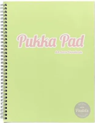 Obrázek produktu pro Spirálový sešit "Pastel Jotta Pad", mix, A4, linkovaný, 100 listů, PUKKA PAD 2010-PST