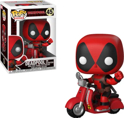 Produktbild von Deadpool - Deadpool On Scooter 48 - Funko Pop! - Vinyl Figur