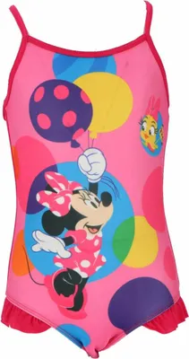 Produktbild von Minnie Mouse Schwimmanzug Spaßige Schwimmkleidung für Mädchen Rosa 3/4 Jahre