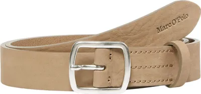 Produktbild von Marc O'Polo Leder Gürtel Fanny Ladies Belt W75 Dusty Earth khaki