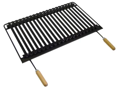 Productafbeelding van Grillrooster, geëmailleerd, 41 x 43,5 x 2,7 cm, zwart